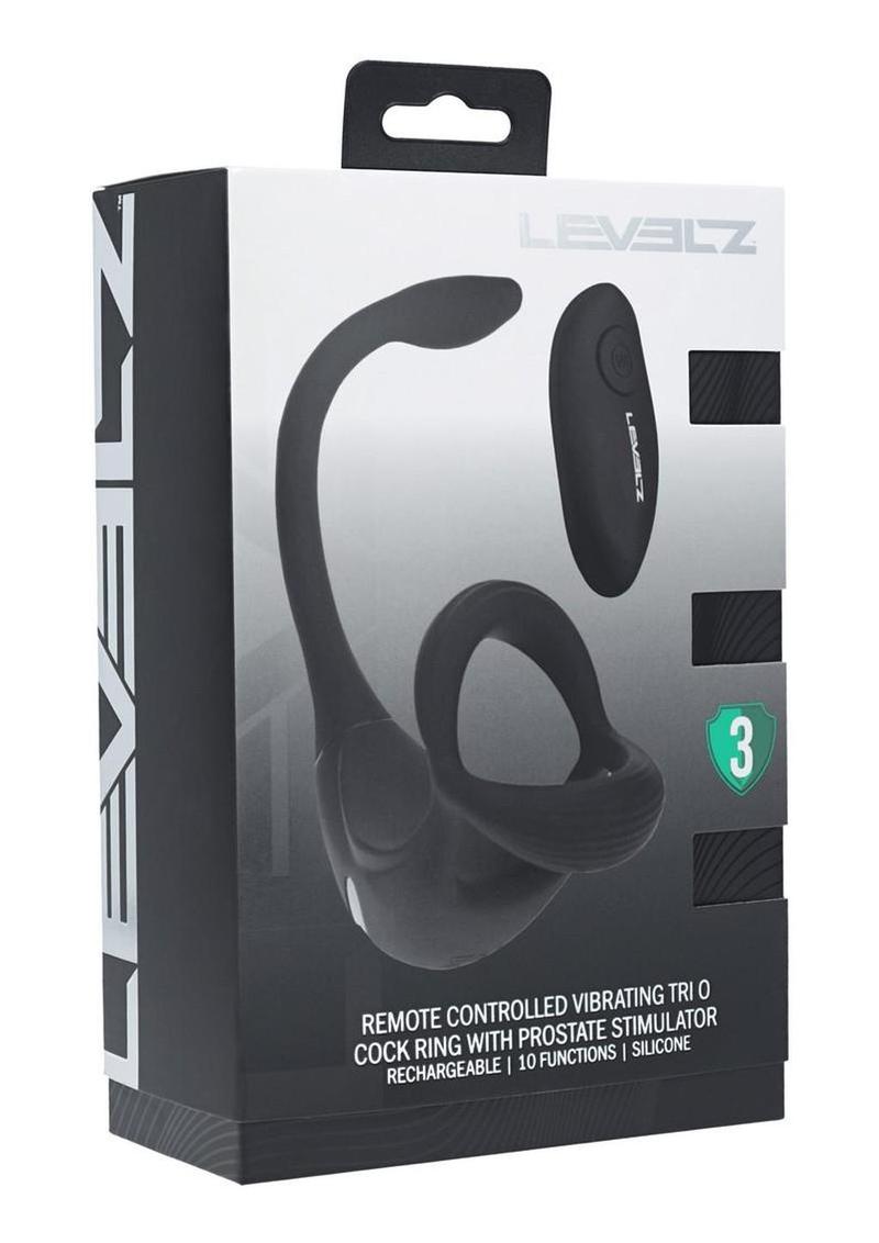 Levelz Vibrating Tri O Cock Ring