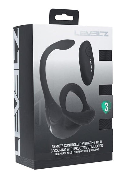 Levelz Vibrating Tri O Cock Ring