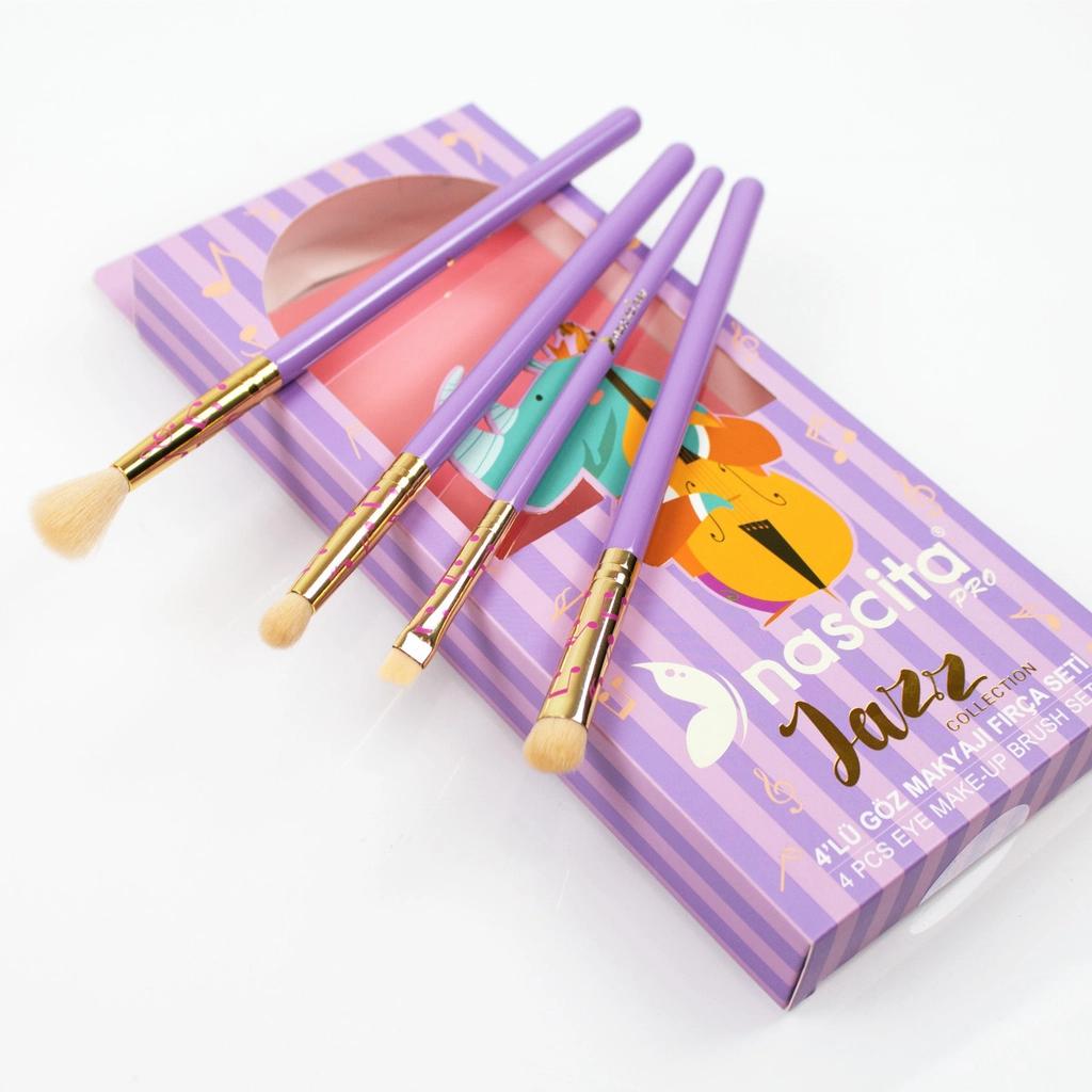 Nascita Jazz 4-Piece Eye Makeup Brush Set