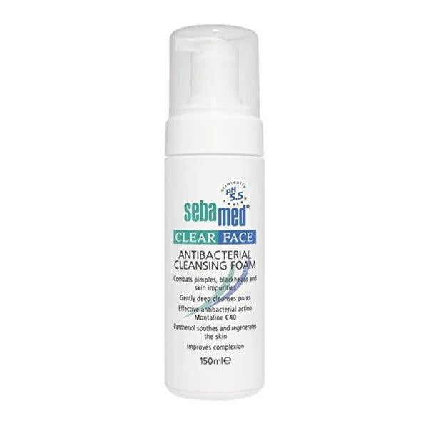 Sebamed Clear Face Cleansing Foam: pH 5.5 Acne-Prone Skin Cleanser, Deep Pore Cleansing, Blackhead Prevention - Gentle &amp; Effective