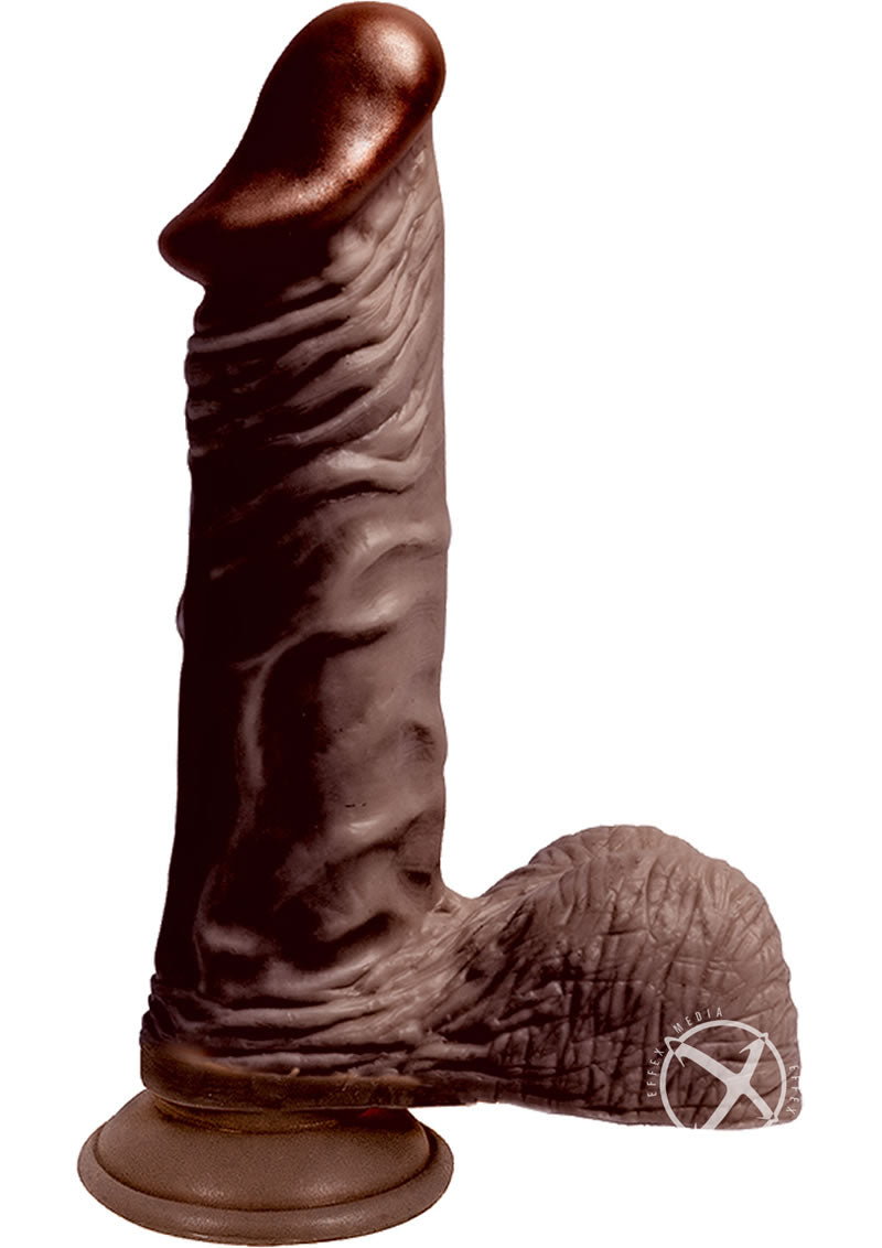 Lifelikes Black King Dildo with Super Suction