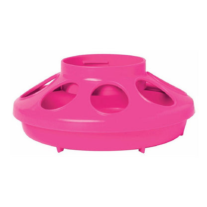 Little Giant 1 Quart Chicken Feeder &amp; Waterer – Plastic Screw-On Jar &amp; Base (Sold Separately)