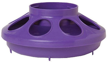 Little Giant 1 Quart Chicken Feeder &amp; Waterer – Plastic Screw-On Jar &amp; Base (Sold Separately)