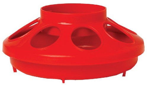 Little Giant 1 Quart Chicken Feeder &amp; Waterer – Plastic Screw-On Jar &amp; Base (Sold Separately)