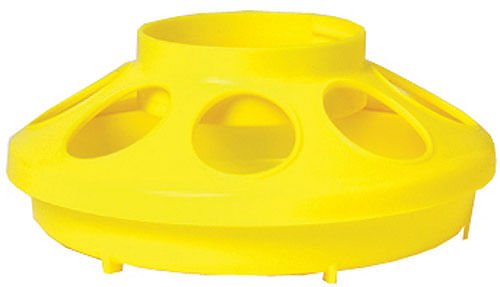Little Giant 1 Quart Chicken Feeder &amp; Waterer – Plastic Screw-On Jar &amp; Base (Sold Separately)