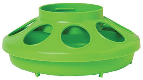 Little Giant 1 Quart Chicken Feeder &amp; Waterer – Plastic Screw-On Jar &amp; Base (Sold Separately)