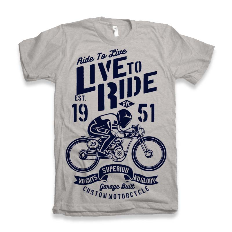 Live To Ride Men&