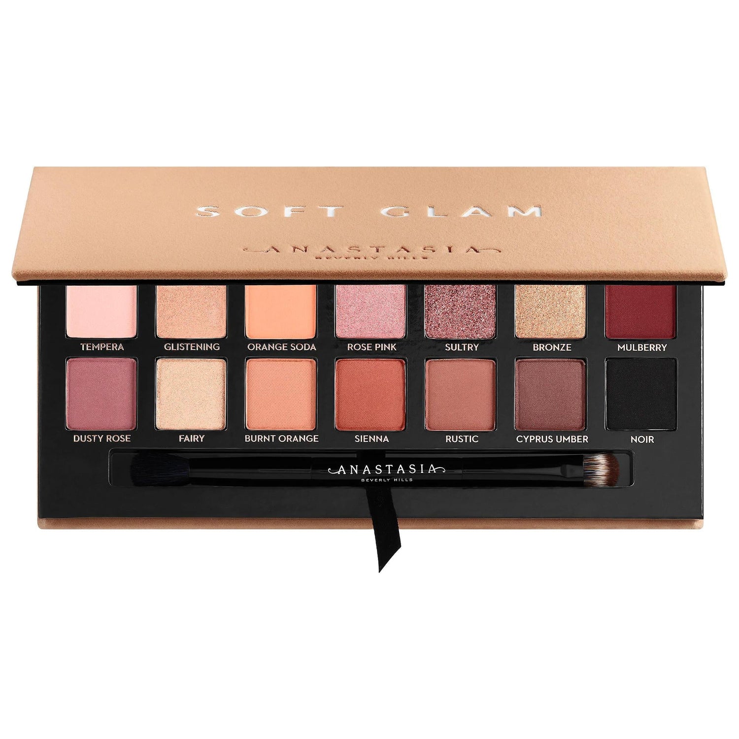 Soft Glam Eyeshadow Palette - 14 Shades with Luxurious Packaging, Paraben-Free &amp; Sulfate-Free Makeup