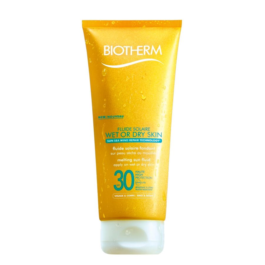 Biotherm Fluide Wet Skin SPF 30 Sunscreen Fluid 200ml