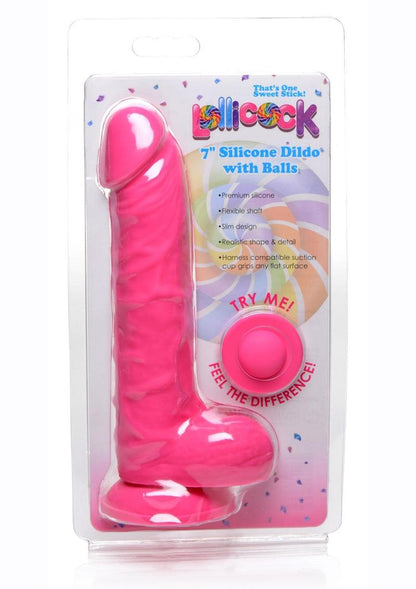 Lollicock Silicone Dildo with Balls