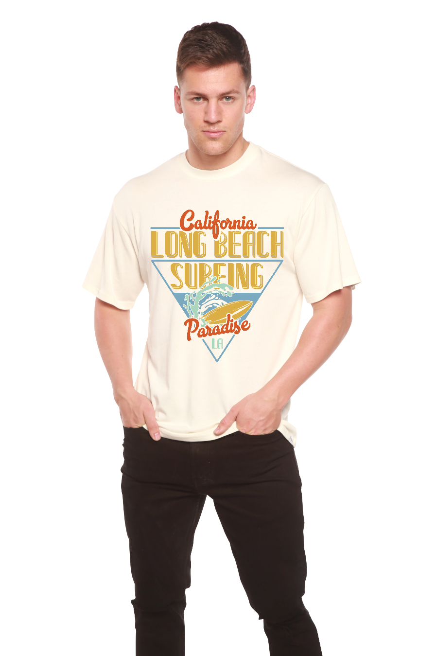 Long Beach Surfing Printed Men&