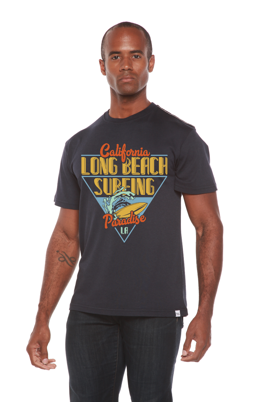 Long Beach Surfing Printed Men&
