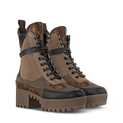 Louis Vuitton  Laureate Platform Desert Boots