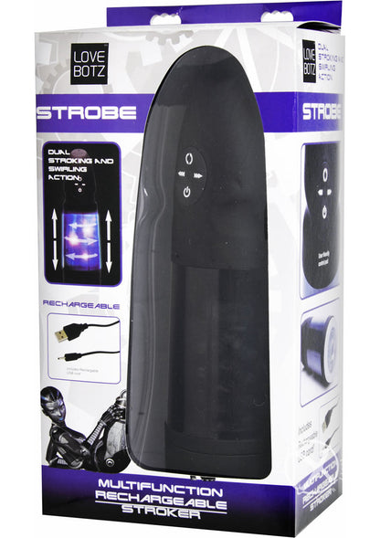 LoveBotz Strobe Multifunction Rechargeable Stroker