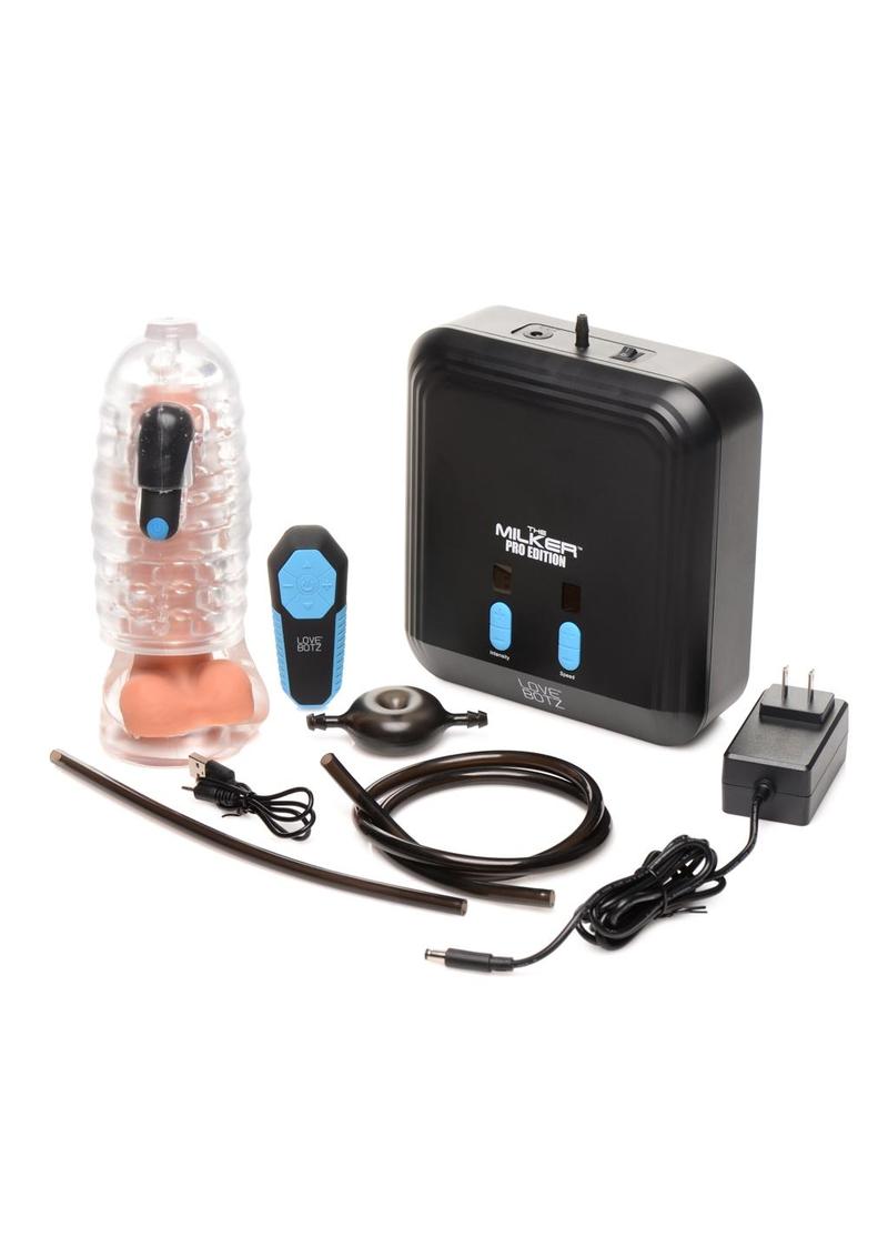 LoveBotz The Milker Pro Edition Masturbator with Suction