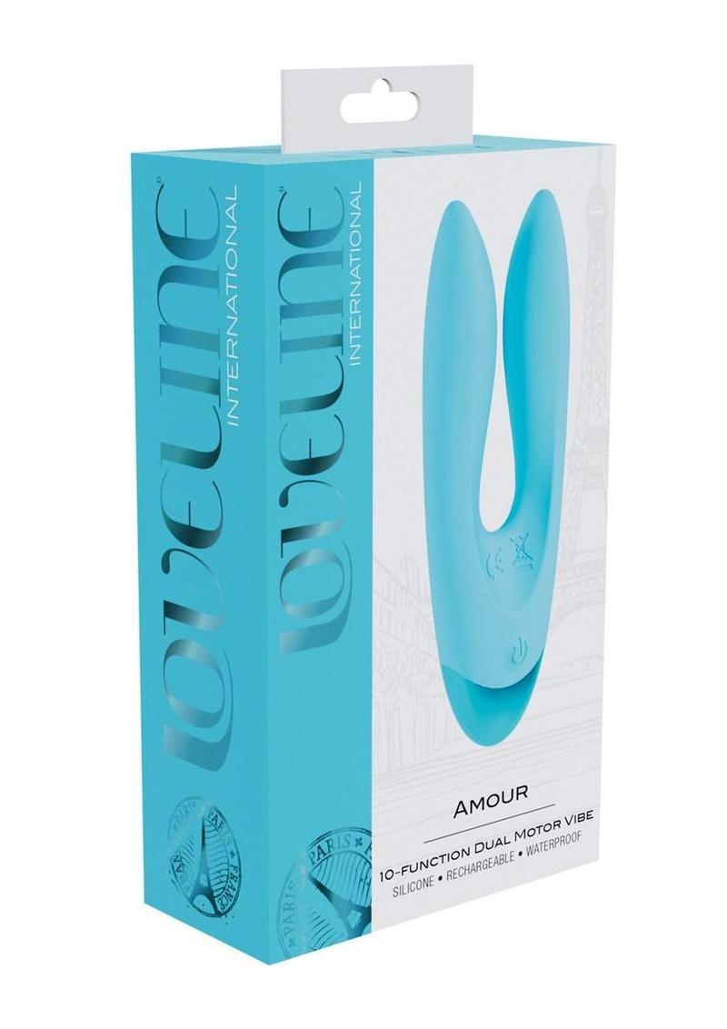 Loveline Amour 10 Function Silicone Dual Motor Vibe