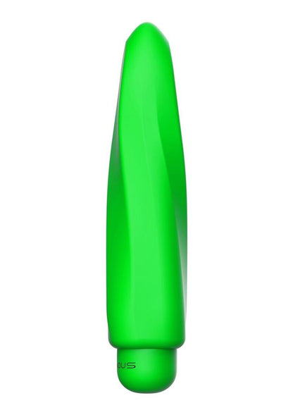 Luminous Myra Bullet with Silicone Sleeve – Green