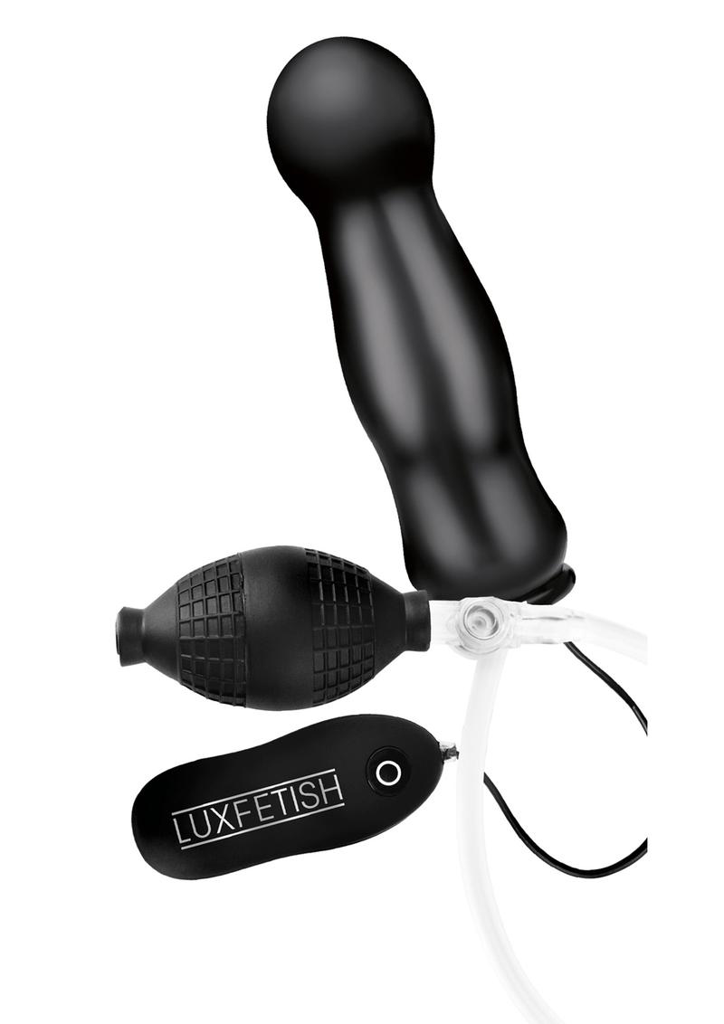 LuxFetish Inflatable Vibrating Butt Plug