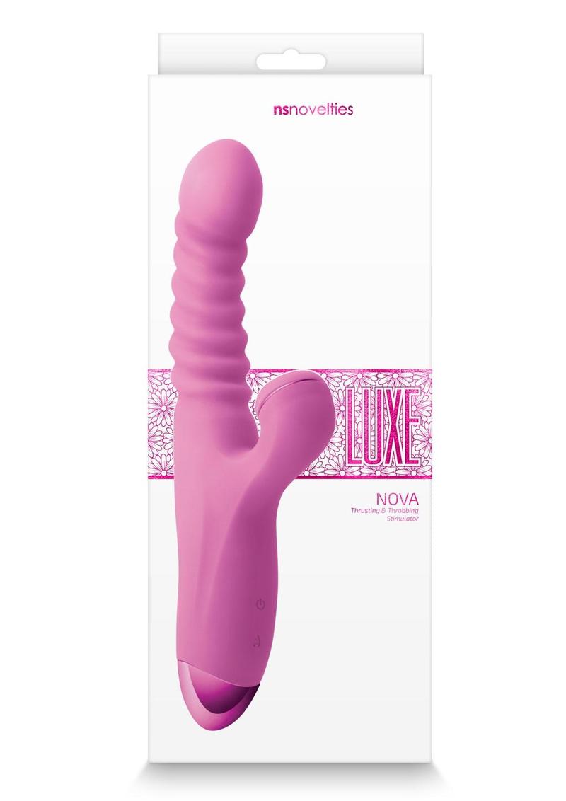 Luxe Nova Rechargeable Silicone Rabbit Vibrator