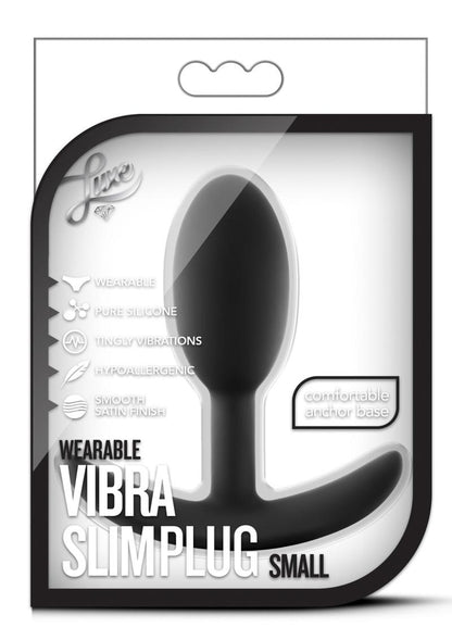 Luxe Wearable Vibra SlimPlug Medium Butt Plug