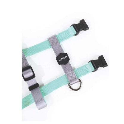 M-Pets Gentle Dog Harness Soft Padded Green Small