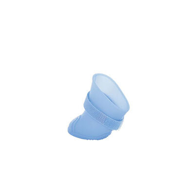 M-Pets Rainy Day Blue Waterproof Dog Boots Small 3x4 cm