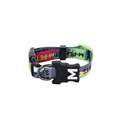 M-Pets Urban Style DNA Adjustable Dog Collar Medium 30.5-50.8 cm