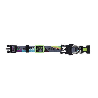 M-Pets Urban Style DNA Adjustable Dog Collar X-Small 6-10in