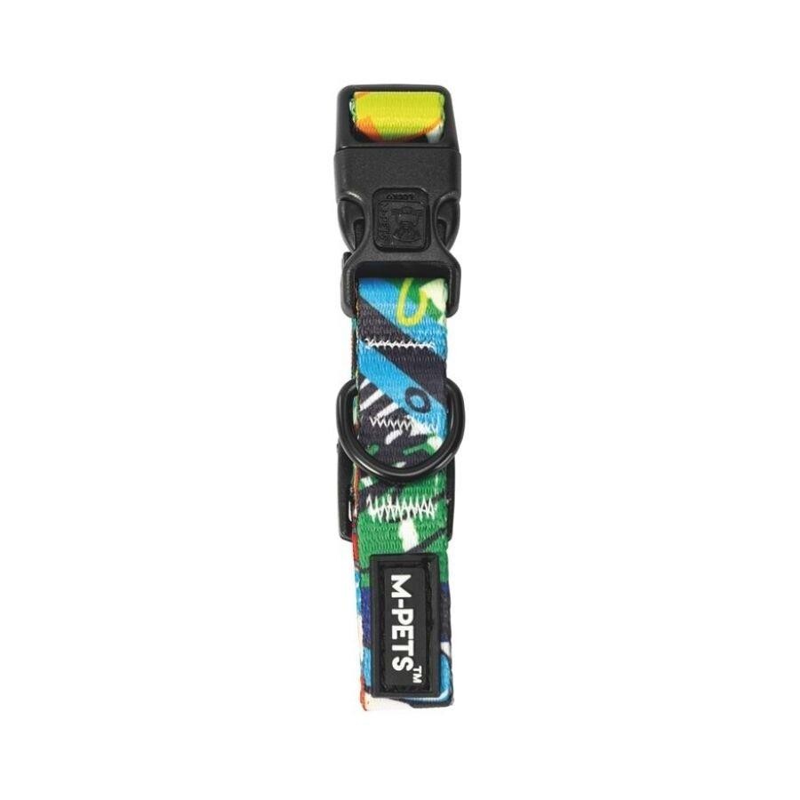 M-Pets Urban Style Freestyle Recycled Dog Collar Medium