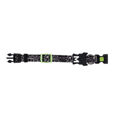 M-Pets Urban Style Freestyle Dog Collar Black &amp; White Small