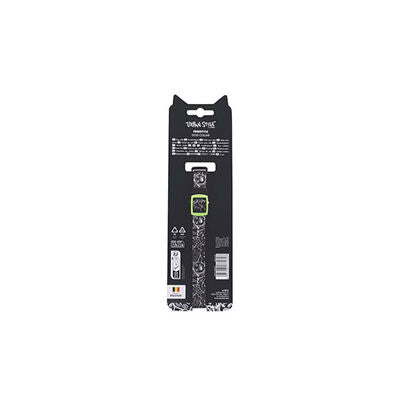 M-Pets Urban Style Freestyle Dog Collar Black &amp; White Small