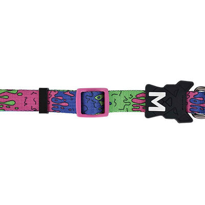 M-Pets Urban Style Lava Adjustable Dog Collar Medium 30.5-50.8cm