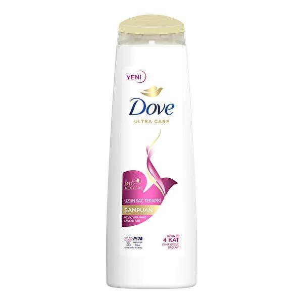 Dove Ultra Care Long Hair Therapy Shampoo: Repair Damaged Hair, Boost Growth, Vegan &amp; Cruelty-Free, 13.5 oz