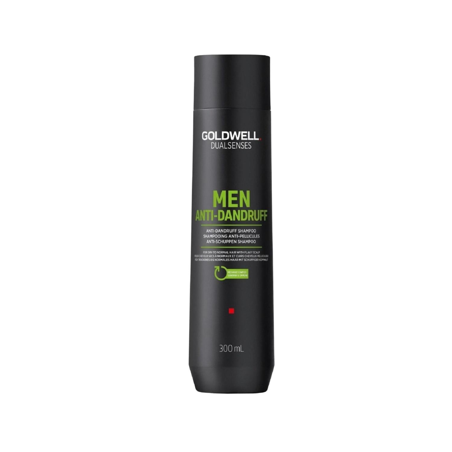 Goldwell Dualsenses Anti-Dandruff Shampoo for Men - 300ml, Soothes &amp; Controls Flakes, Gentle on Scalp