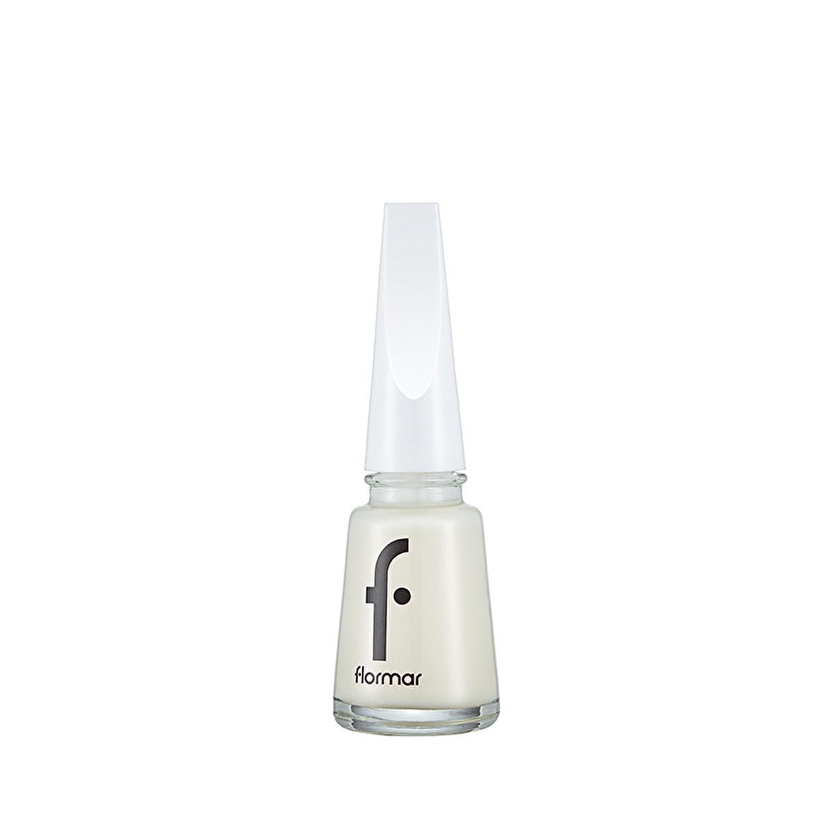 Flormar Milk Foam Nail Polish: High Pigment, Long Lasting, Chip Resistant, Glossy Finish - Enriched with Magnesium, Sulfur &amp; Calcium for Nail Care