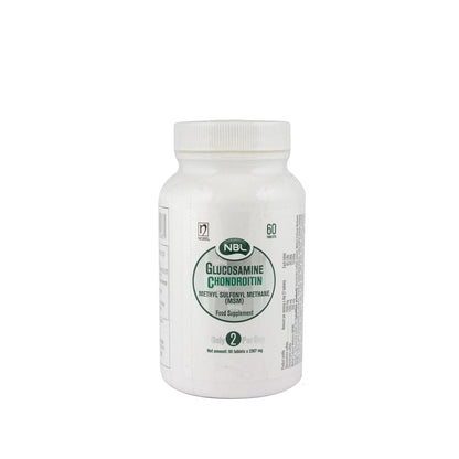 NBL Glucosamine Chondroitin MSM - 60 Tablets