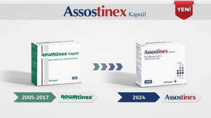 Assostinex Dietary Supplement for Kidney Stone Relief &amp; Urinary Health - 100 Capsules, Natural Herbal Remedy