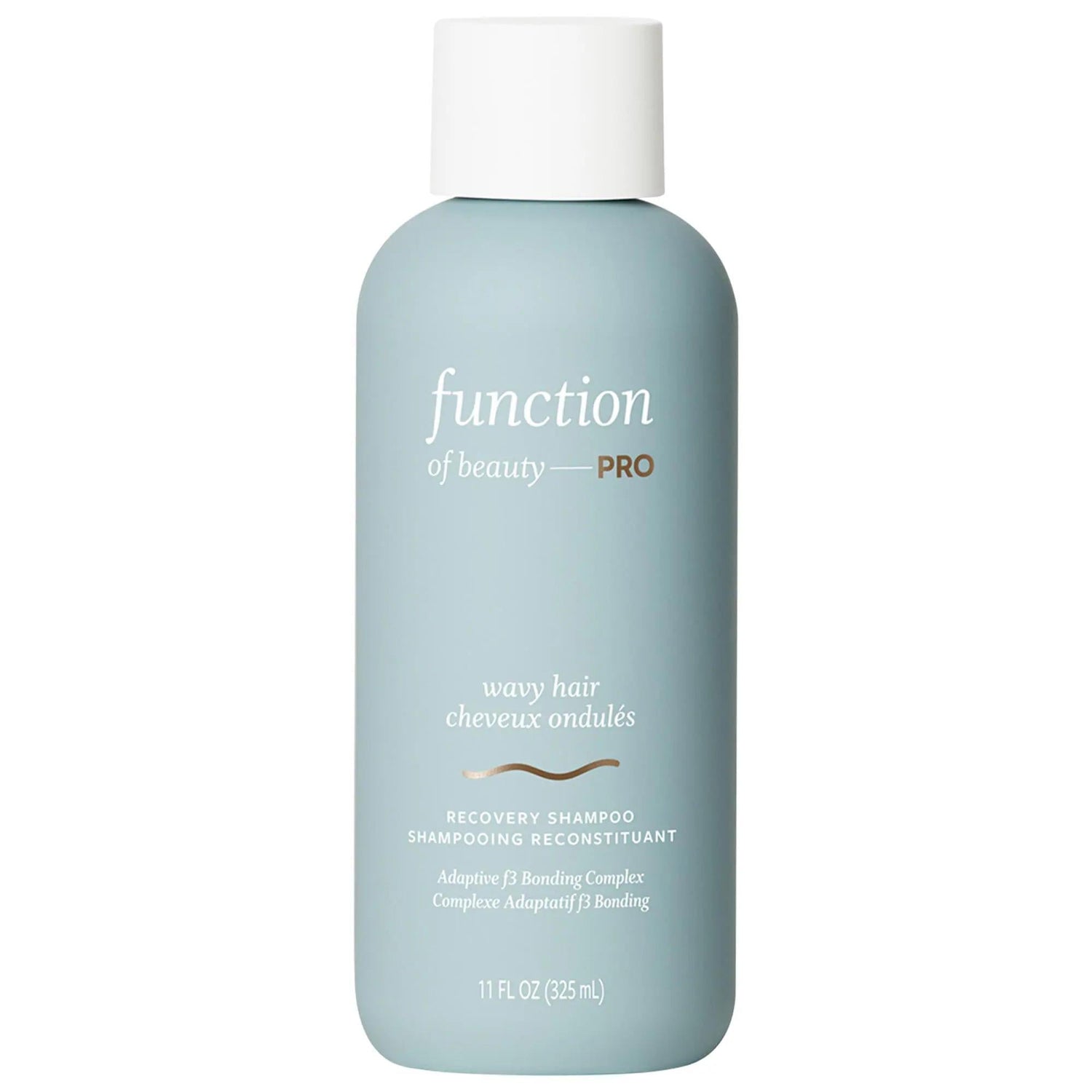 Function of Beauty Recovery Collection: Wavy, Damaged Hair Shampoo &amp; Conditioner Set - Boost Shine, Repair Breakage, Vegan &amp; Cruelty-Free