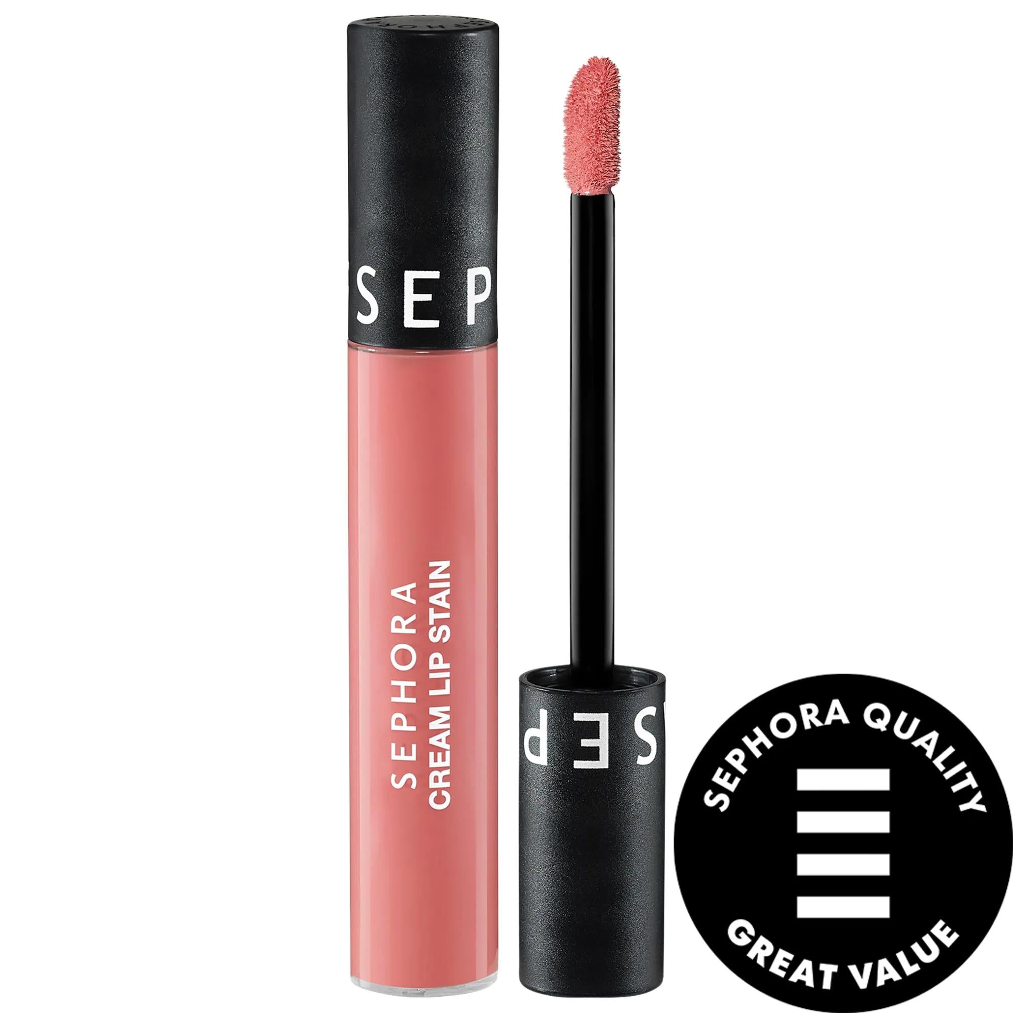 KOSAS Cream Lip Stain 10HR Liquid Lipstick - Long-Lasting, Hydrating, Vegan &amp; Cruelty-Free Lip Color