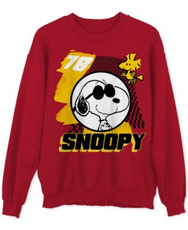 Hybrid Apparel Snoopy Yellow Check Men&