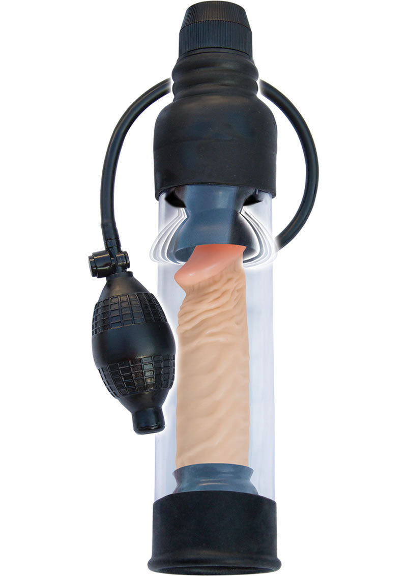Mack Tuff Vibrating Powerful Suction Penis Pump