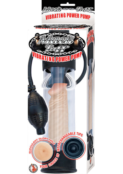 Mack Tuff Vibrating Powerful Suction Penis Pump