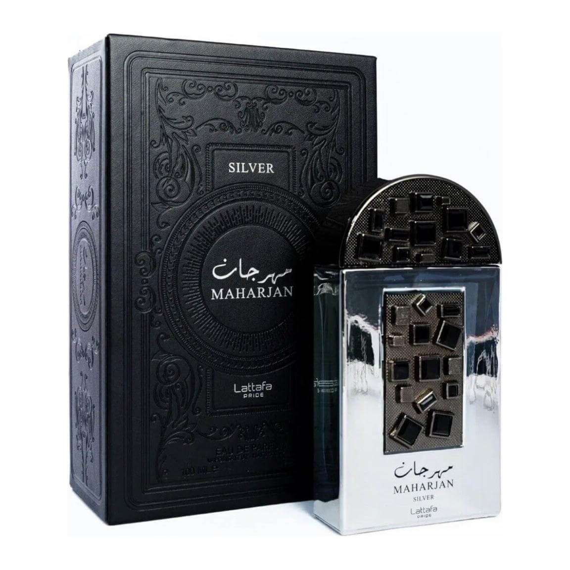 Maharjan Silver by Lattafa Perfume for Unisex EDP 3.4 oz