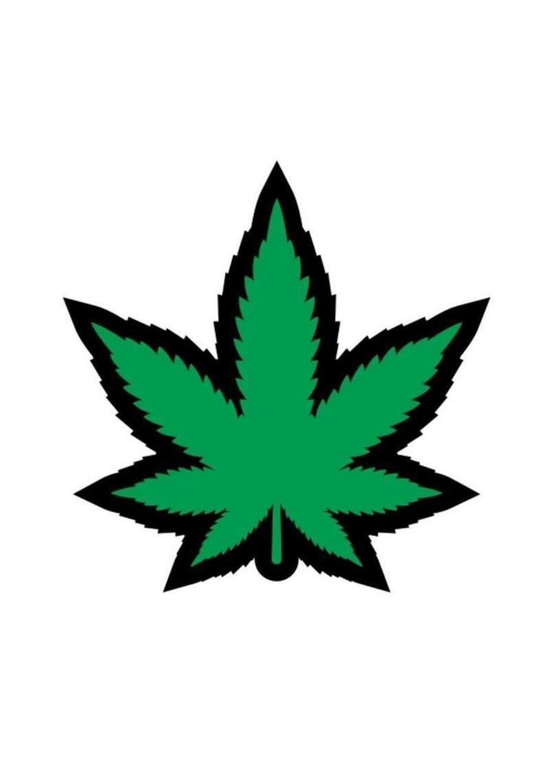 Weed Leaf Enamel Pin
