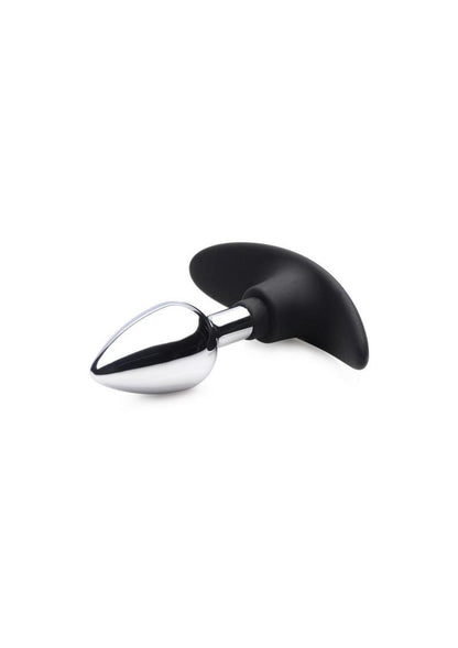 Dark Invader Metal and Silicone Anal Plug
