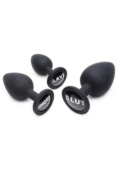 Dirty Words Anal Plug Set