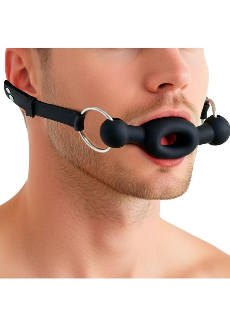 Master Series Forced Silicone Feeding Gag