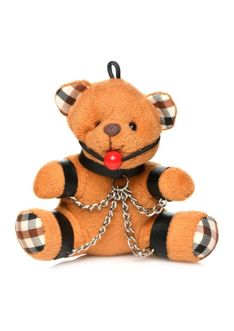 Gagged Teddy Bear Keychain – Master Series