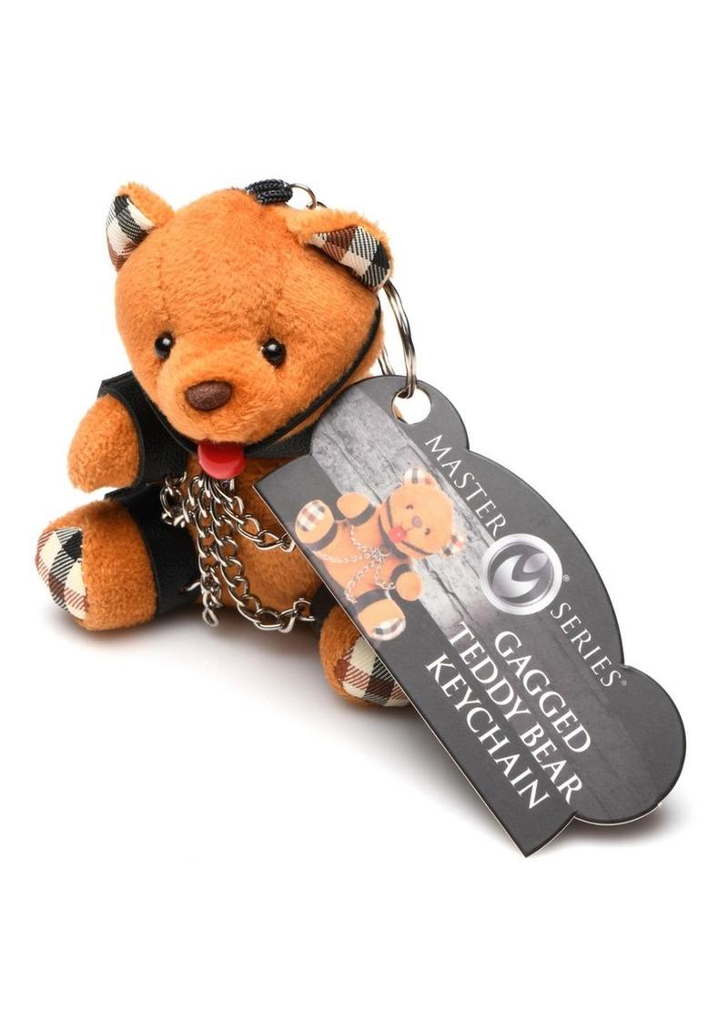Gagged Teddy Bear Keychain – Master Series