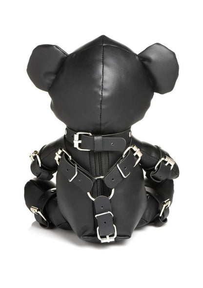 Master Series Gimp Bear Red Leather Bear With Harness